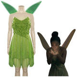 Película Peter Pan Wendy Tinker Cosplay Adulto Disfraces Trajes Halloween Carnaval Fiesta Vestido Alas