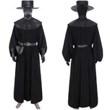 Anime Plague Doctor Steampunk Medieval Traje de uniforme para adultos carnaval Halloween Cosplay Disfraz