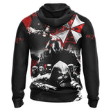 Película Resident Evil Sudadera Cosplay Halloween Disfraz Carnaval Traje 3D Impreso