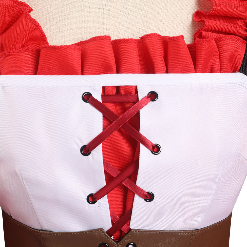 Anime My Hero Academia OCHACO URARAKA Cosplay Disfraz Traje Vestido Halloween Carnaval DISFRAZDEDIADEBRUJAS.ES®