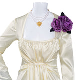 Juego Resident Evil Village Alcina Dimitrescu Precioso Vestido Halloween Cosplay Carnaval Disfraz Per.