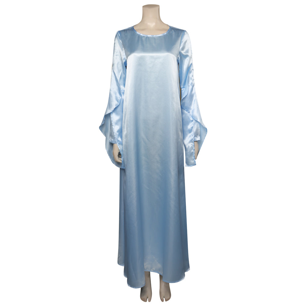TV The Lord of the Rings: The Rings of Power 1 Galadriel Cosplay Disfraz Traje Vestido Túnica Fiesta Halloween