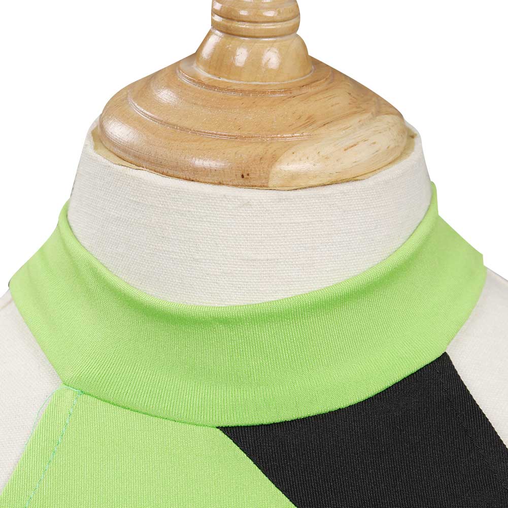 Anime Kim Possible Shego Niños Cosplay Fiesta Disfraz Traje de Baño Creación Secundaria-DISFRAZDEDIADEBRUJAS.ES®