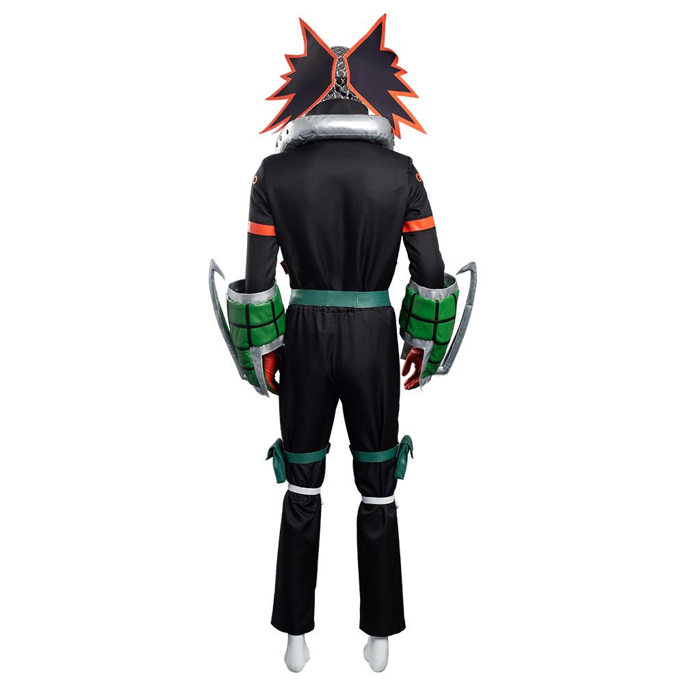 Anime My Hero Academia S5 Bakugou Katsuki Cosplay Disfraz Navidad Halloween Carnaval Fiesta Traje