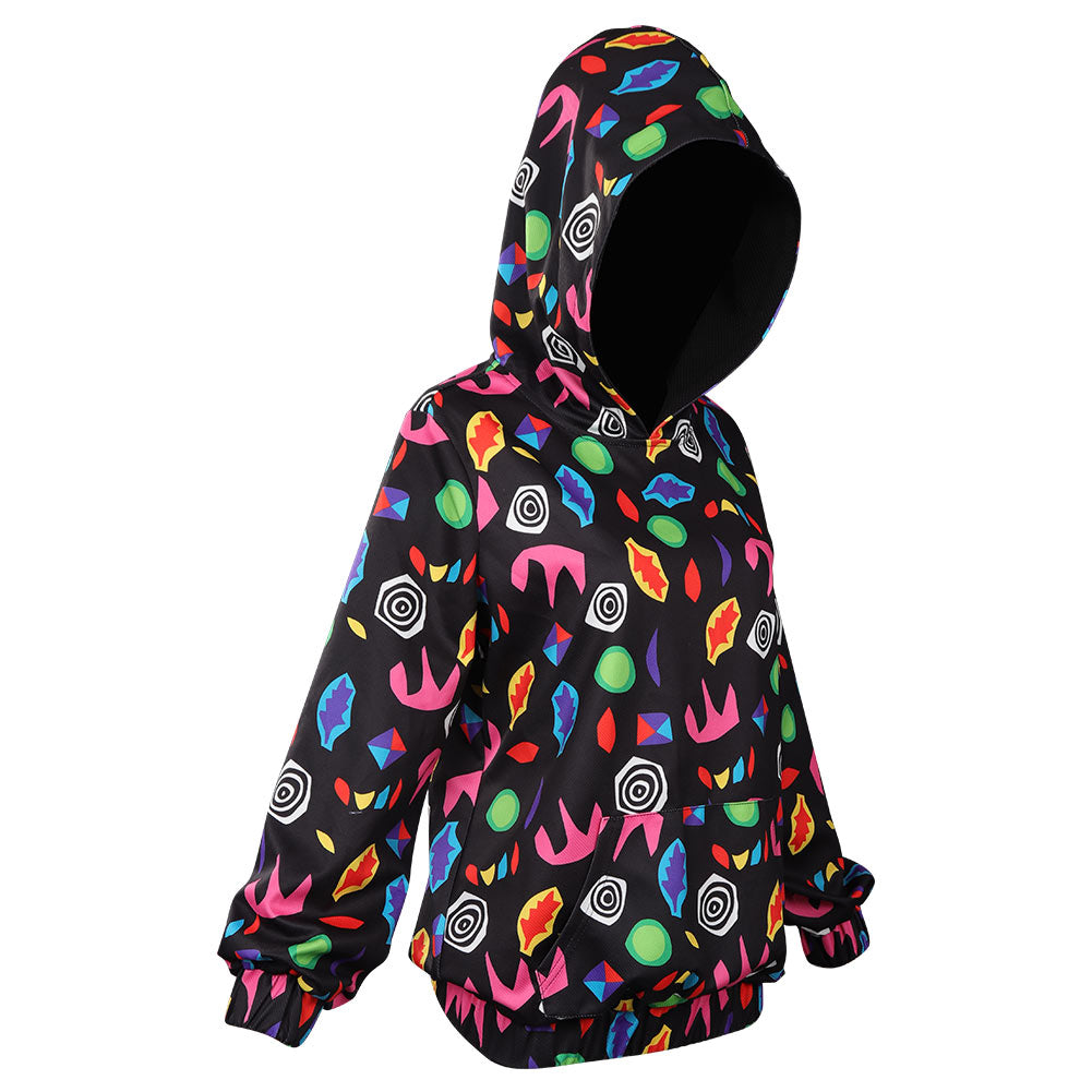 TV Stranger Things Eleven 11 Cosplay Disfraz Sudadera Traje Fiesta Halloween Carnaval DISFRAZDEDIADEBRUJAS.ES®