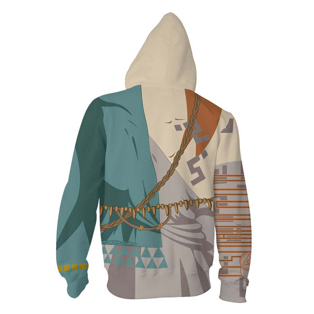 Juego The Legend Of Zelda: Tears Of The Kingdom Link Cosplay Sudadera Con Capucha Impreso 3D Sudadera Streetwear Pullover