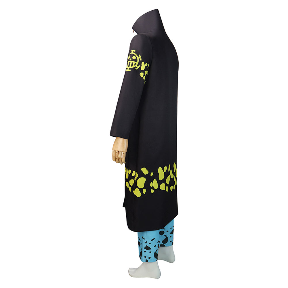 Anime One Piece Trafalgar D. Water Law Cosplay Disfraz Adulto Traje De carnaval Halloween Fiesta