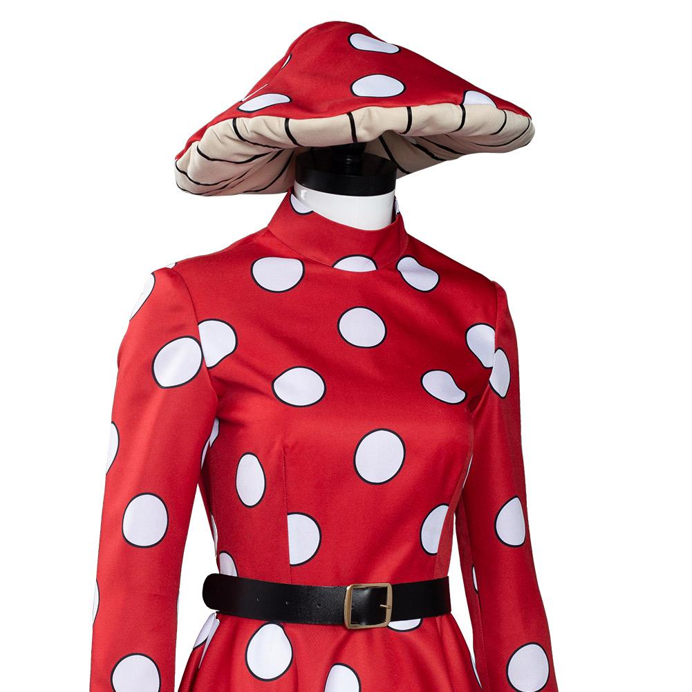 Anime My Hero Academia S5 Kinoko Komori Cosplay Disfraz Navidad Halloween Carnaval Fiesta Traje