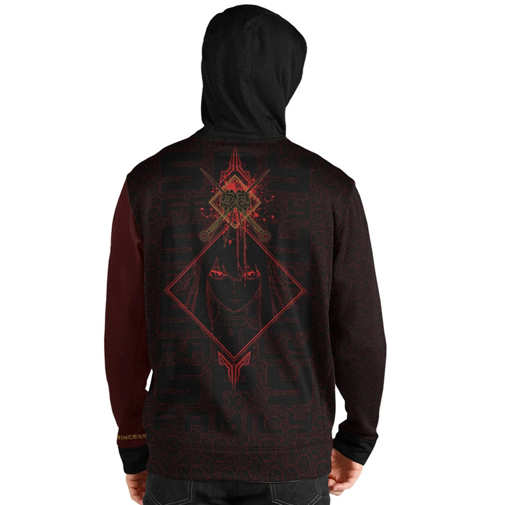 SPY×FAMILY Yor Forger Cosplay Sudadera Con Capucha Impreso 3D Sudadera Con Capucha Adulto Casual Sudadera De Calle