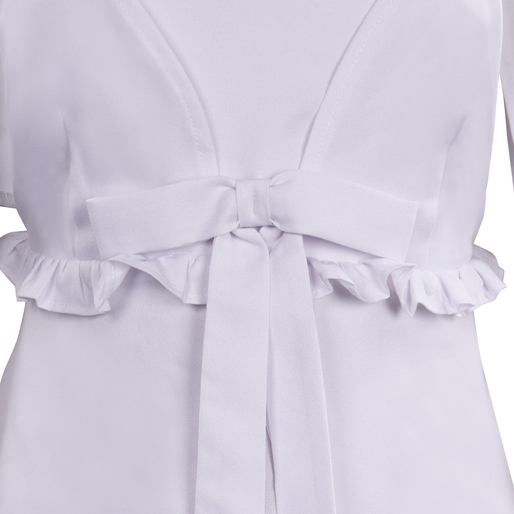 Juego Final FantasyXIV FF14 Minfilia Cosplay Disfraz Halloween Falda Carnaval Traje Per.