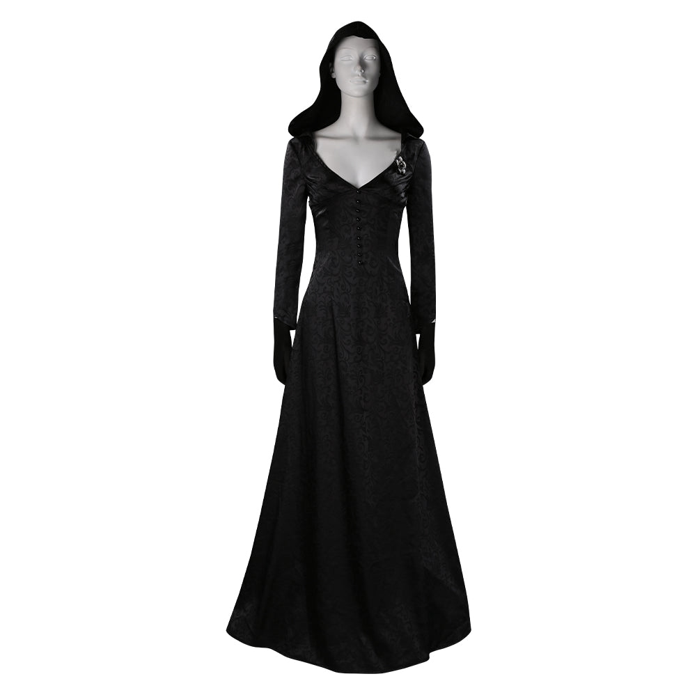 Juego Resident Evil Village Bruja Horrible Vestido Cosplay Disfraz Halloween Carnaval Traje Per.