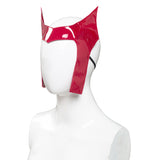 Series de TV WandaVision Scarlet Witch Wanda Maximoff Mono Capa Cosplay Disfraz Halloween Fiesta Conjunto Carnaval Per.