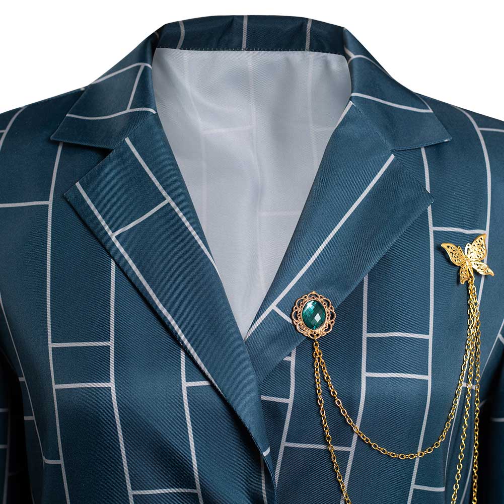 Anime JoJo‘s Bizarre Adventure Stone Ocean Jolyne Cujoh Disfraz Halloween Carnaval Traje Per.