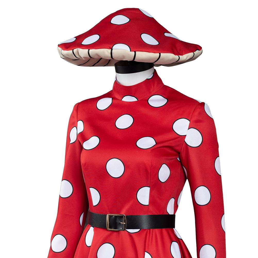 Anime My Hero Academia S5 Kinoko Komori Cosplay Disfraz Navidad Halloween Carnaval Fiesta Traje