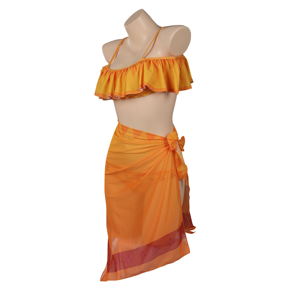 Película Encanto Pepa Bañador De Mujer Adulto Cosplay Trajes De Disfraces De Halloween Carnaval Fiesta DISFRAZDEDIADEBRUJAS.ES®