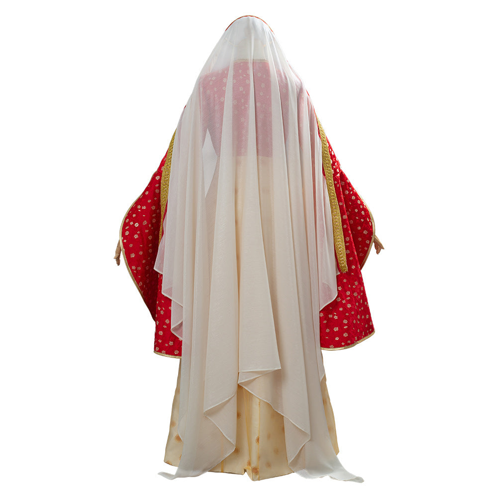 Película Aladdin Dalia Cosplay Halloween Disfraz Fiesta Vestido Conjunto Carnaval Per.