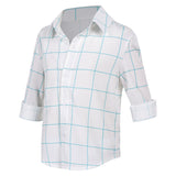 Camisa de cosplay blanca Jinu para niños traje para fiesta de Halloween y carnaval