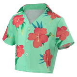 Camisa de disfraz para niños Abby Green para carnaval, Halloween y fiestas