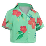 Camisa de disfraz para niños Abby Green para carnaval, Halloween y fiestas