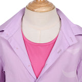 Camisa de disfraz para niños Jinu Pink para carnaval, Halloween y fiestas