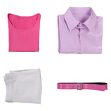 Camisa de disfraz para niños Jinu Pink para carnaval, Halloween y fiestas