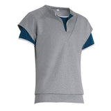 Camisa gris de cosplay de Erica Sinclair de Stranger Things para disfraz de Halloween o carnaval