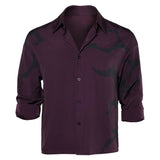 Camisa negra Jinu Cosplay para hombre adulto traje de carnaval para Halloween