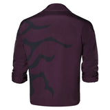 Camisa negra Jinu Cosplay para hombre adulto traje de carnaval para Halloween