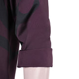 Camisa negra Jinu Cosplay para hombre adulto traje de carnaval para Halloween