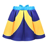 Conjunto de disfraz azul Zoey para niñas traje de carnaval y Halloween