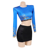 Disfraz de Zoey Blue para mujer adulta para Halloween carnaval o fiesta