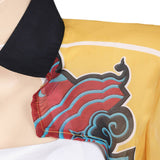 Disfraz sexy amarillo Rumi para mujer, ideal para Halloween, carnaval o fiestas.