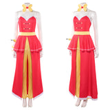 Hazbin Hotel Charlie Red Traje de cosplay para mujer adulto Traje de fiesta de Halloween y carnaval