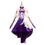 Honkai Star Rail Robin Morado Cosplay Disfraz Adulto Mujer Traje De Carnaval Halloween Fiesta
