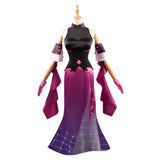 Honkai Star Rail Kafka Cosplay Morado Disfraz Adulto Mujer Traje De Carnaval Halloween Fiesta