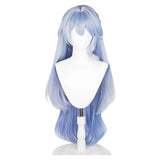 Honkai Star Rail Robin Azul Cosplay Wig Adulto Halloween Carnaval Accesorios De Fiestas