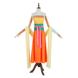 Kusuriya no Hitorigoto Maomao Cosplay Amarillo Disfraz Adulto Mujer Traje De Carnaval Halloween Fiesta