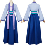 Kusuriya no Hitorigoto Maomao Cosplay Azul Hanfu Disfraz Adulto Mujer Traje De Carnaval Halloween Fiesta