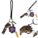 Arcane League of Legends JInx Cosplay Negro Llavero Adulto Halloween Carnaval Accesorios De Fiestas