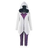 Arcane League of Legends Jinx Cosplay Blanco Hoodie Disfraz Adulto Mujer Traje De Carnaval Halloween Fiesta