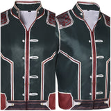 Arcane League of Legends Jayce Cosplay Negro Camisa Adulto Hombre Traje De Carnaval Halloween Fiesta