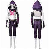 League of Legends Jinx Cosplay Disfraz Adulto Hombre Mujer Traje De Carnaval Halloween Fiesta