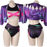 League of Legends Jinx Cosplay Disfraz Adulto Hombre Mujer Traje De Carnaval Halloween Fiesta
