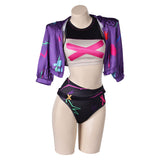 League of Legends Jinx Cosplay Disfraz Adulto Hombre Mujer Traje De Carnaval Halloween Fiesta