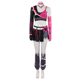 League of Legends Jinx Cosplay Disfraz Adulto Hombre Mujer Traje De Carnaval Halloween Fiesta