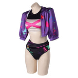 League of Legends Jinx Cosplay Disfraz Adulto Hombre Mujer Traje De Carnaval Halloween Fiesta