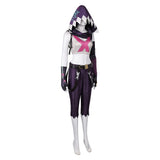 League of Legends Jinx Cosplay Disfraz Adulto Hombre Mujer Traje De Carnaval Halloween Fiesta
