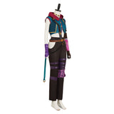 League of Legends Jinx Cosplay Disfraz Adulto Hombre Mujer Traje De Carnaval Halloween Fiesta