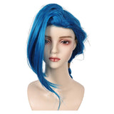 League of Legends Jinx Cosplay Wig Adulto Halloween Carnaval Accesorios De Fiestas