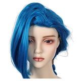 League of Legends Jinx Cosplay Wig Adulto Halloween Carnaval Accesorios De Fiestas
